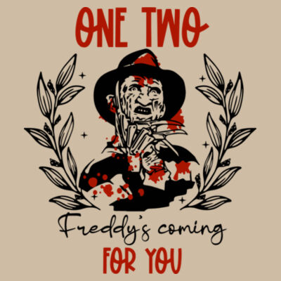 Freddy's comin for you - Oversized Tee Design