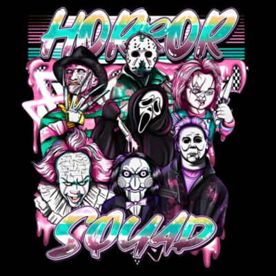 Horror Squad - oversized Tee Design