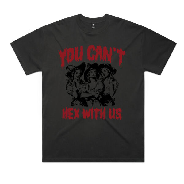 You can't hex with us -oversized Tee Thumbnail