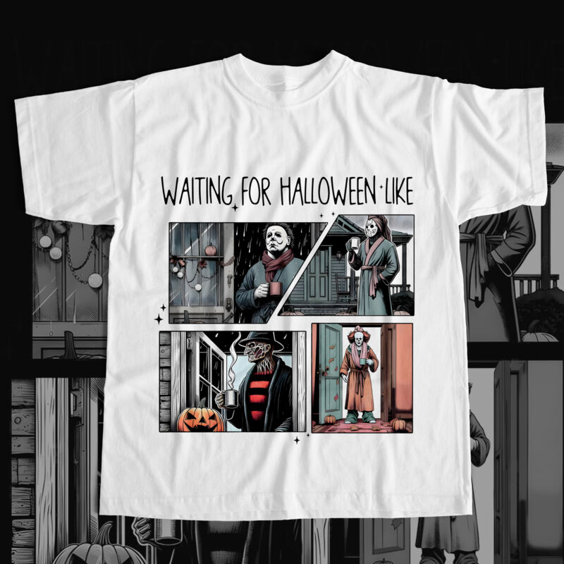 Waiting for Halloween Like -Oversized Tee Thumbnail