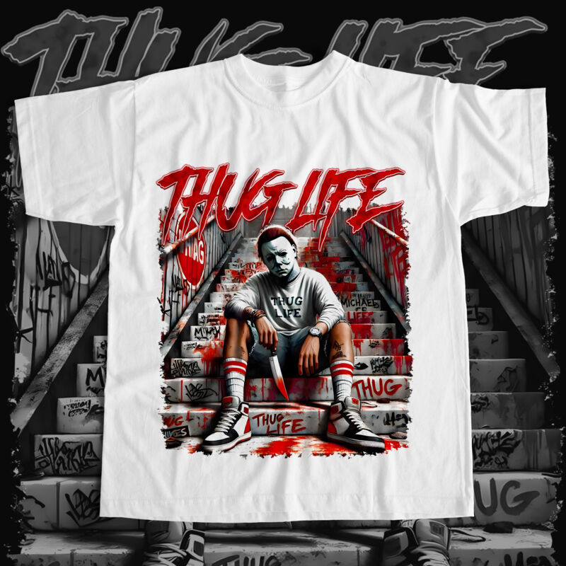 Thug Life -Oversized Tee Thumbnail